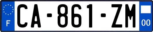 CA-861-ZM