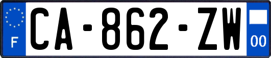 CA-862-ZW