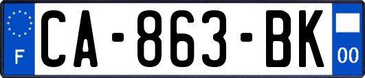 CA-863-BK
