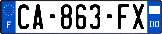 CA-863-FX