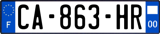 CA-863-HR