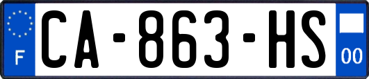CA-863-HS