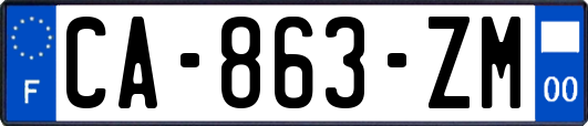 CA-863-ZM