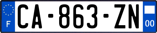 CA-863-ZN