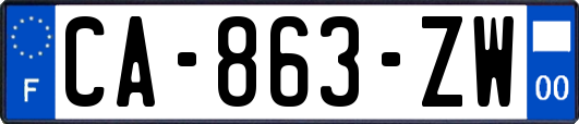 CA-863-ZW