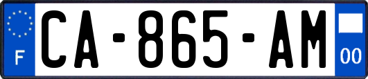 CA-865-AM