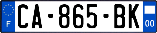 CA-865-BK