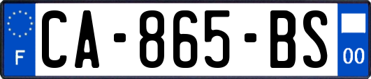 CA-865-BS