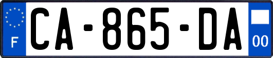 CA-865-DA