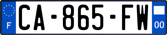 CA-865-FW