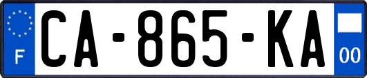 CA-865-KA