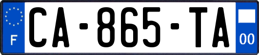 CA-865-TA