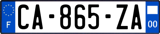 CA-865-ZA