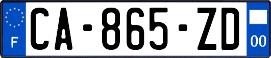 CA-865-ZD