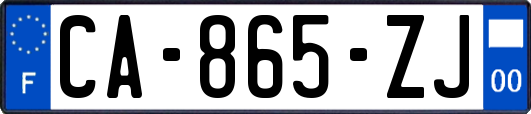 CA-865-ZJ