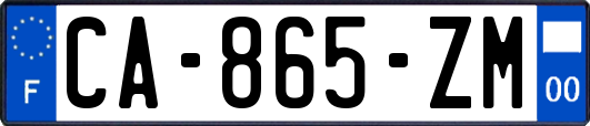 CA-865-ZM