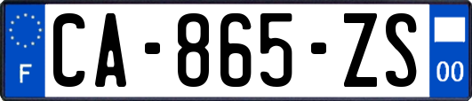 CA-865-ZS