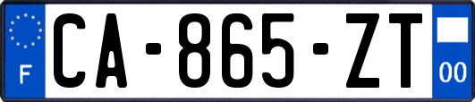 CA-865-ZT