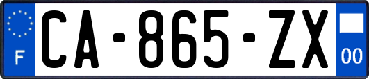 CA-865-ZX