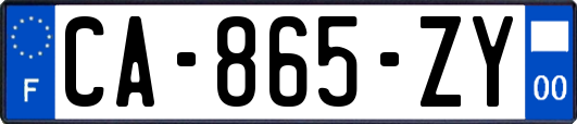 CA-865-ZY