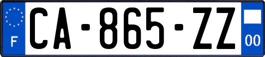 CA-865-ZZ