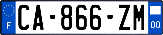 CA-866-ZM