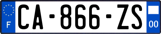 CA-866-ZS