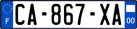 CA-867-XA