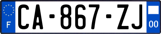 CA-867-ZJ