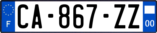 CA-867-ZZ