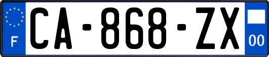 CA-868-ZX