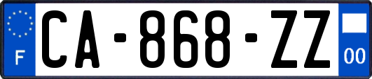 CA-868-ZZ