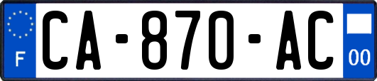 CA-870-AC