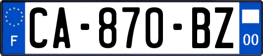 CA-870-BZ