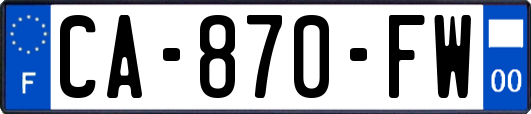 CA-870-FW