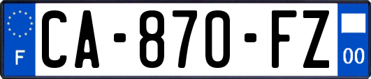 CA-870-FZ