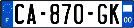CA-870-GK