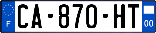 CA-870-HT