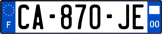 CA-870-JE