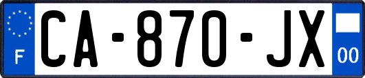 CA-870-JX