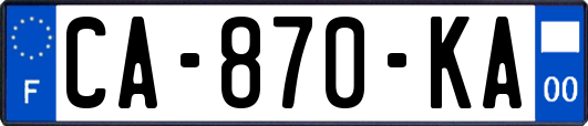 CA-870-KA