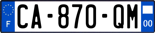 CA-870-QM