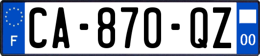 CA-870-QZ