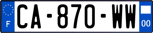 CA-870-WW