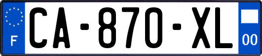 CA-870-XL