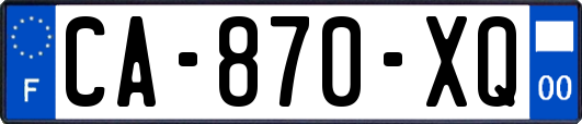 CA-870-XQ