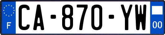 CA-870-YW