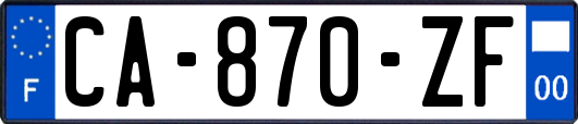 CA-870-ZF