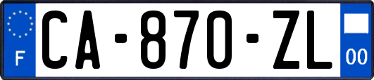 CA-870-ZL