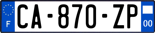 CA-870-ZP